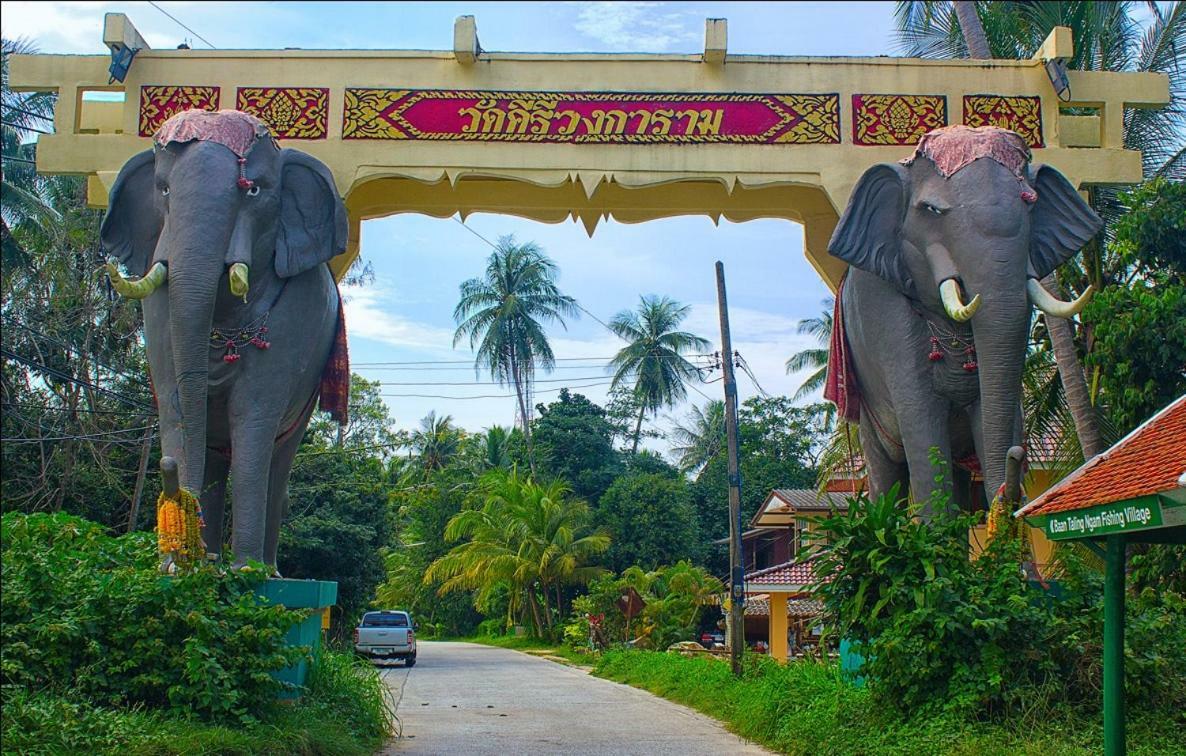 Samui Hills Hotell Taling Ngam Beach Exteriör bild